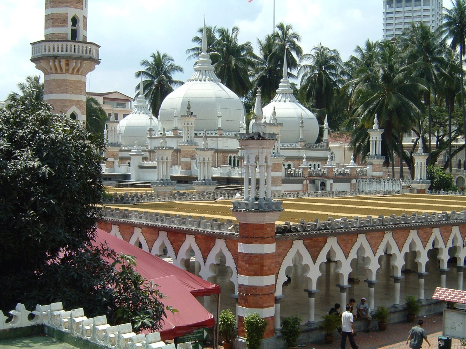 Masjid Jamek at the river confluence, Kuala Lumpur